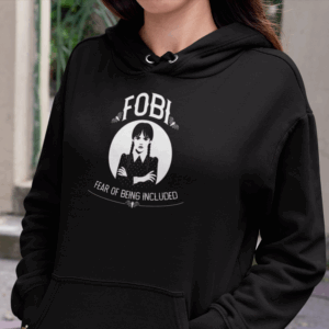 Wednesday Fear of Being Included - Black